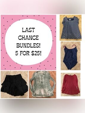 J. Crew Women’s Mixed Tops & Swimwear Bundle - Navy, Black, Red, Gray, Blue